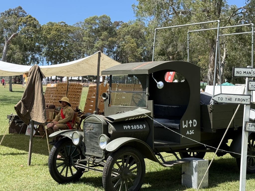1st World War Army Vehicle at the Abbey Museum History Festival