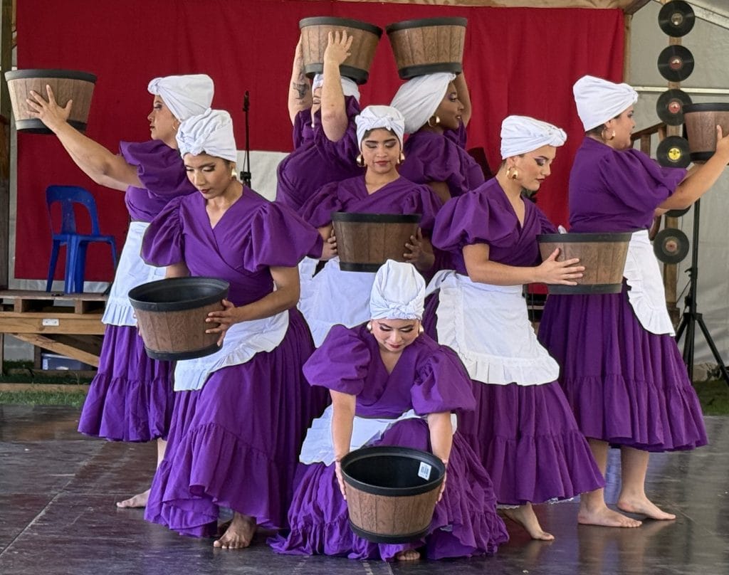 Peruvian Dancers at the Abbey History Festival